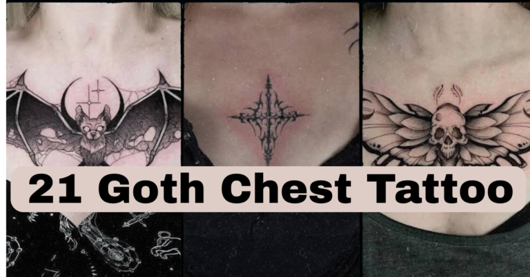 21 Goth Chest Tattoo Ideas That Actually Hold Up Over Time