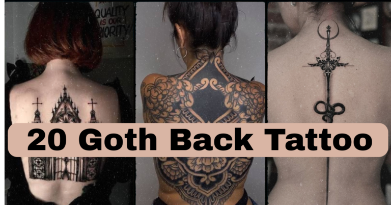 20 Goth Back Tattoo Ideas That Actually Hold Up on Skin