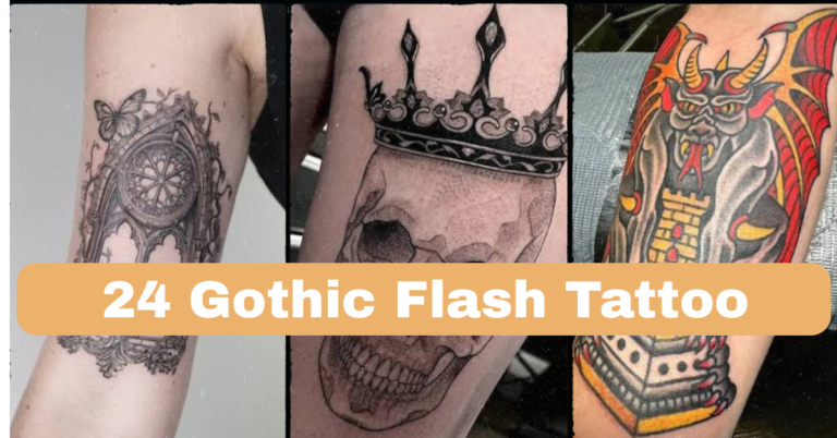 24 Gothic Flash Tattoo Ideas That Actually Hold Up on Skin