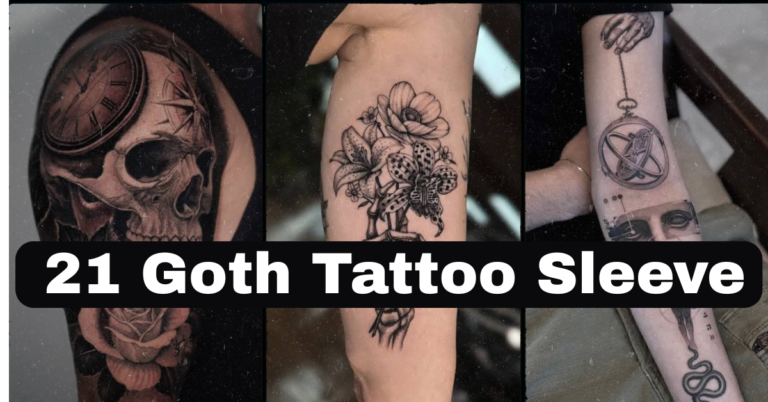 21 Goth Tattoo Sleeve Ideas That Actually Hold Up on Skin