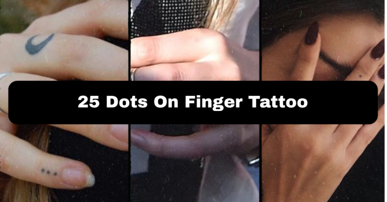 25 Dots On Finger Tattoo Ideas: Minimalist Ink That Packs Meaning