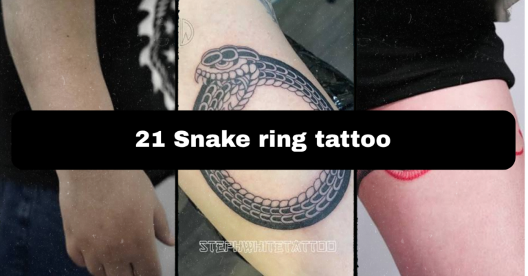 21 Snake Ring Tattoo Ideas: Designs That Wrap Your Finger Like Jewelry