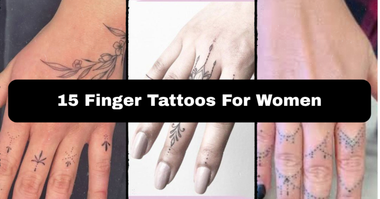 15 Finger Tattoos For Women