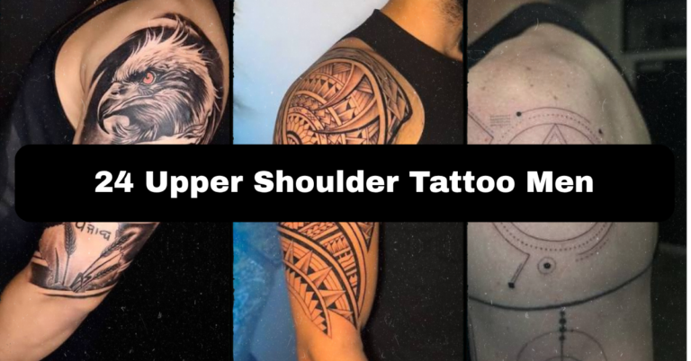 24 Upper Shoulder Tattoo Men Will Actually Love in the Long Run