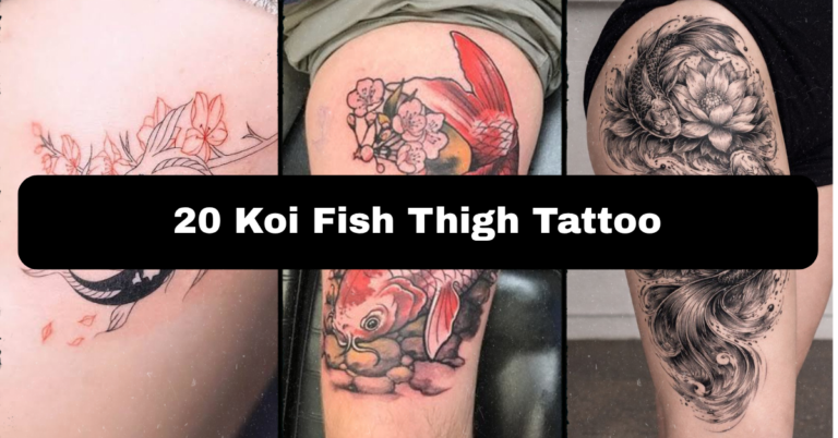 20 Koi Fish Thigh Tattoo Ideas: Design, Placement, and Pain Guide