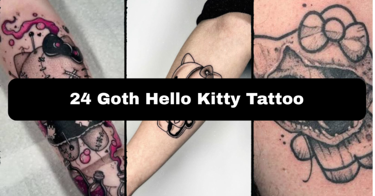 24 Goth Hello Kitty Tattoo Ideas: Design, Placement, and Pain Guide