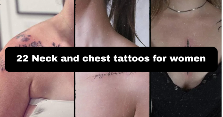 22 Neck and Chest Tattoos for Women: A Real Guide Before You Book