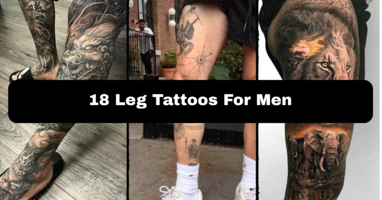 18 Leg Tattoos For Men: A Real Guide Before You Book