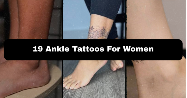 19 Ankle Tattoos for Women: Design Ideas, Placement, and Pain Guide