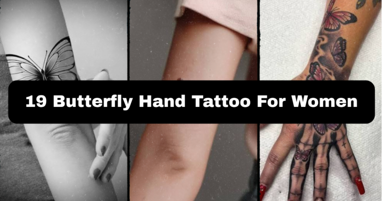 19 Butterfly Hand Tattoo Ideas For Women (Placement, Pain, and Aftercare Guide)