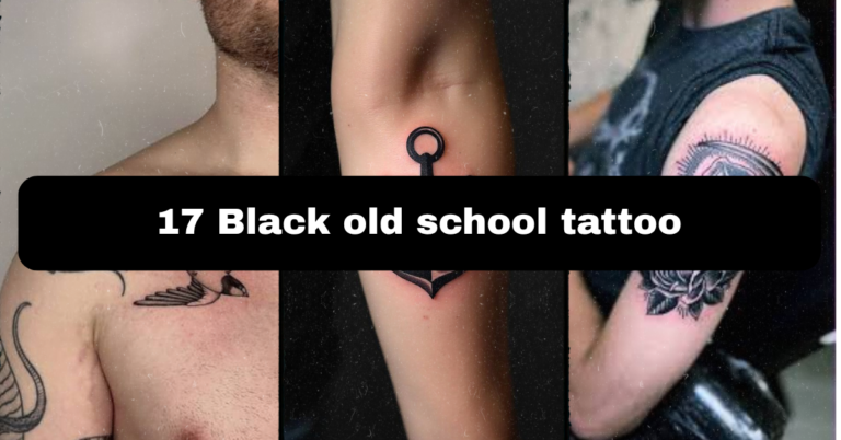 17 Black Old School Tattoo Ideas That Actually Hold Up Over Time