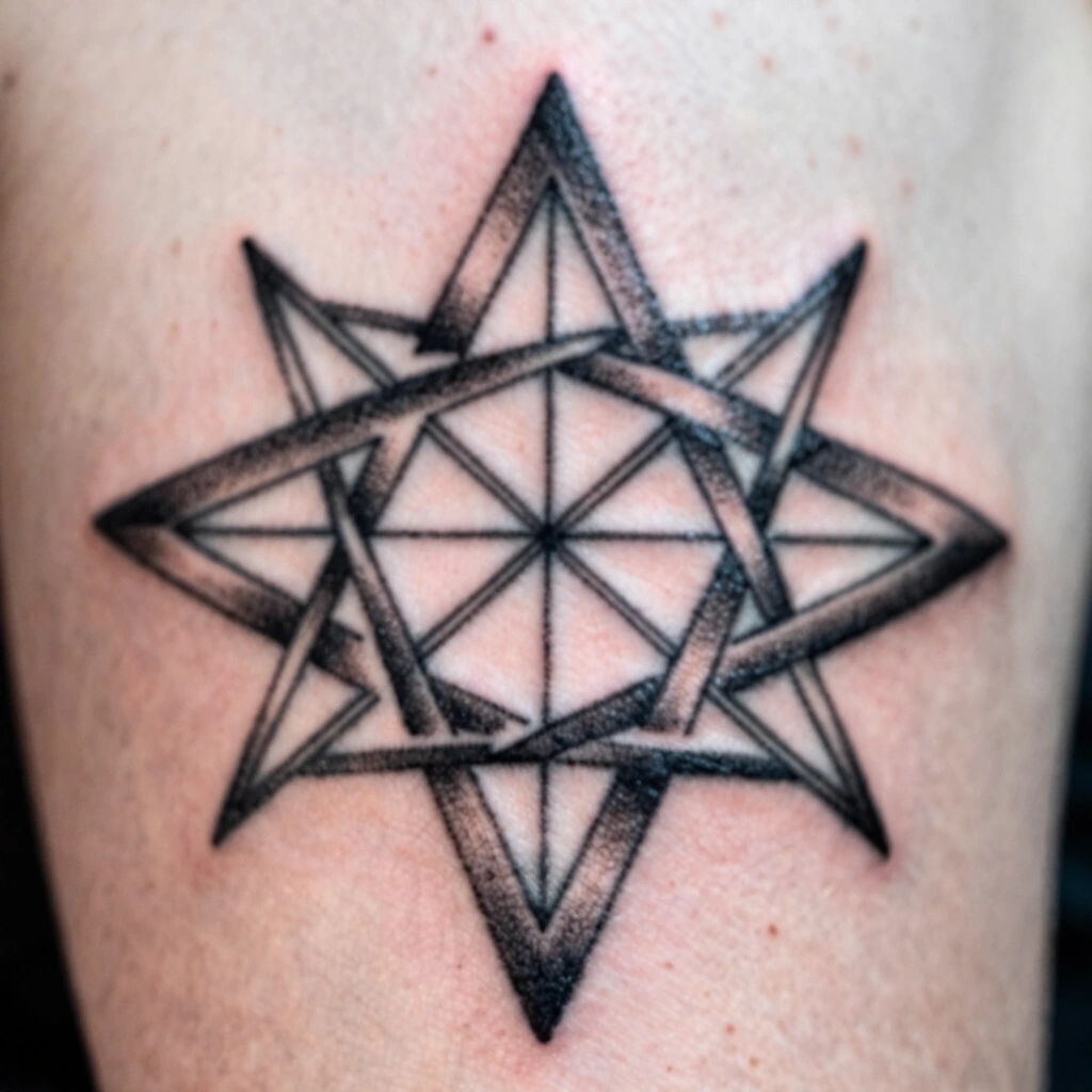 Sacred Geometry Triangle Cluster