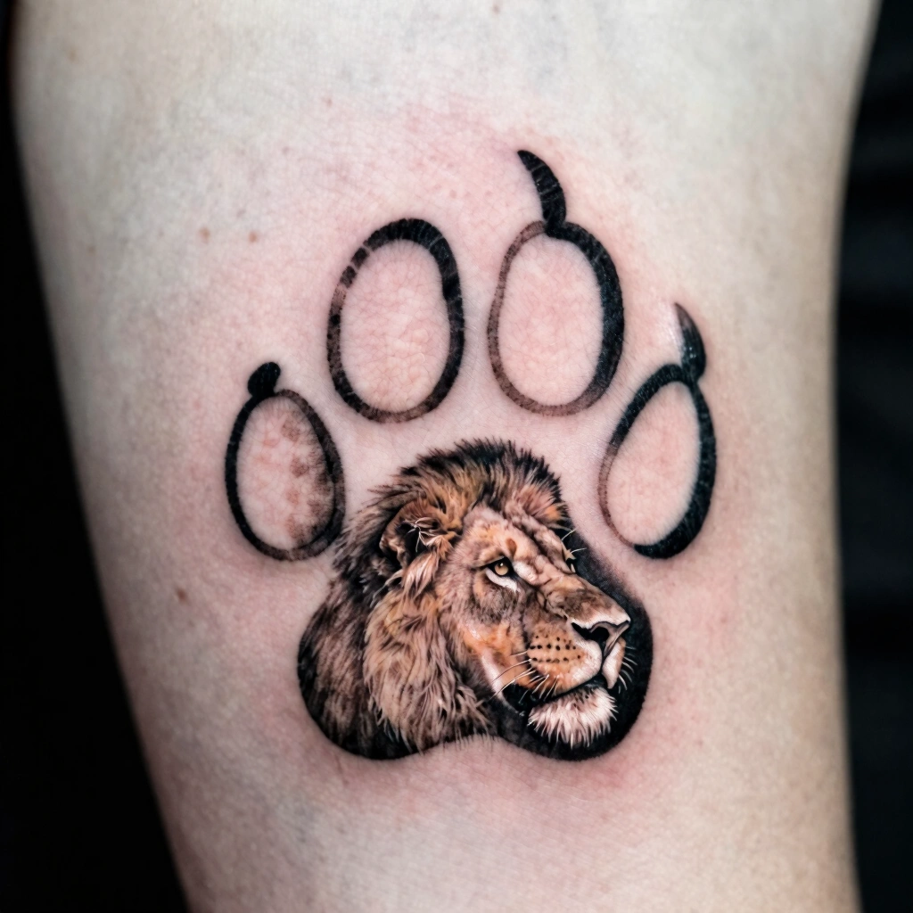 14. Lion Paw Print Combo