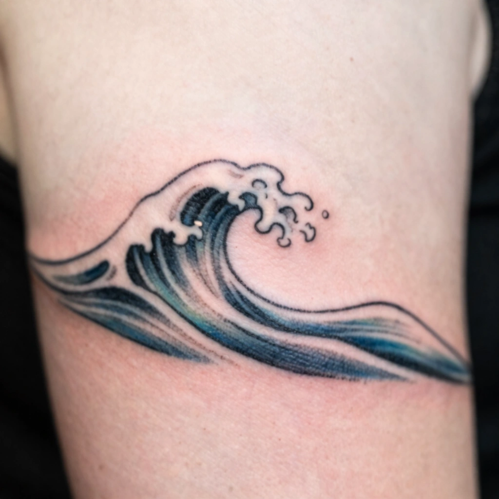 19. Abstract Linework Wave Design