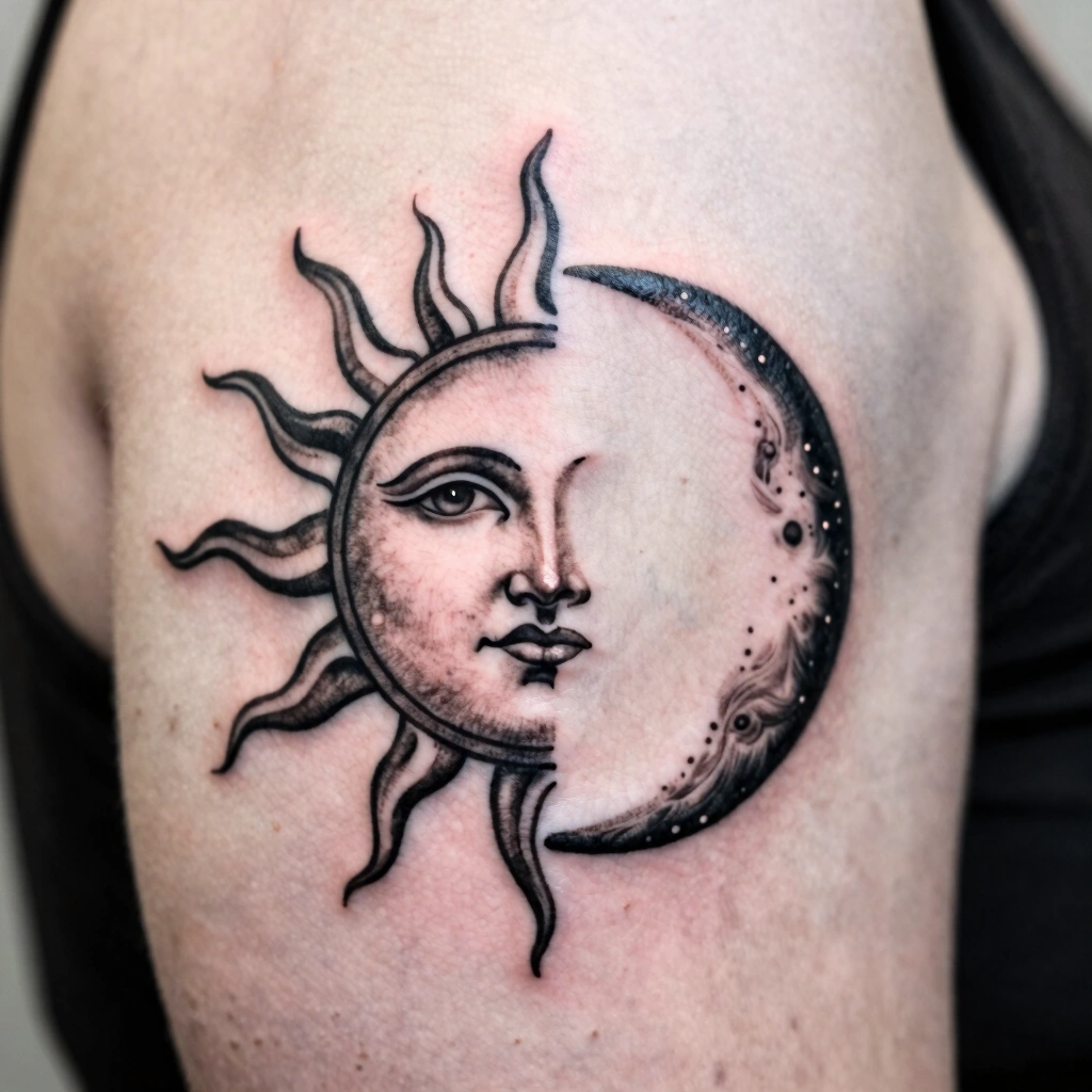 5. Matching Sun and Moon Design