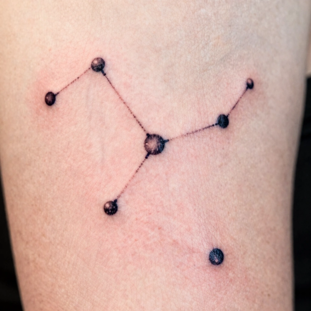 8. Matching Constellation Tattoos