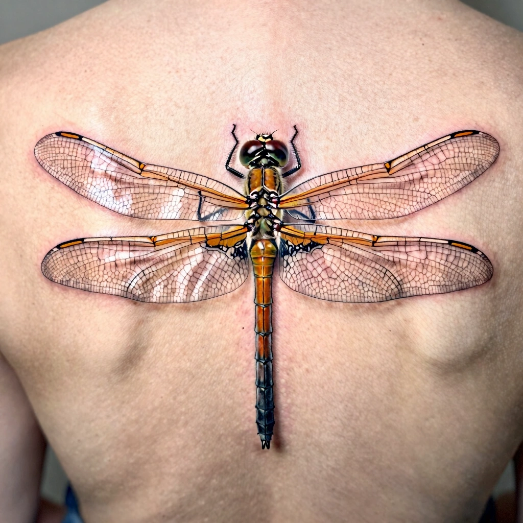 15. Vertical Spine Dragonfly
