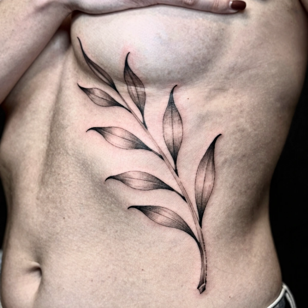 12. Botanical Rib Piece