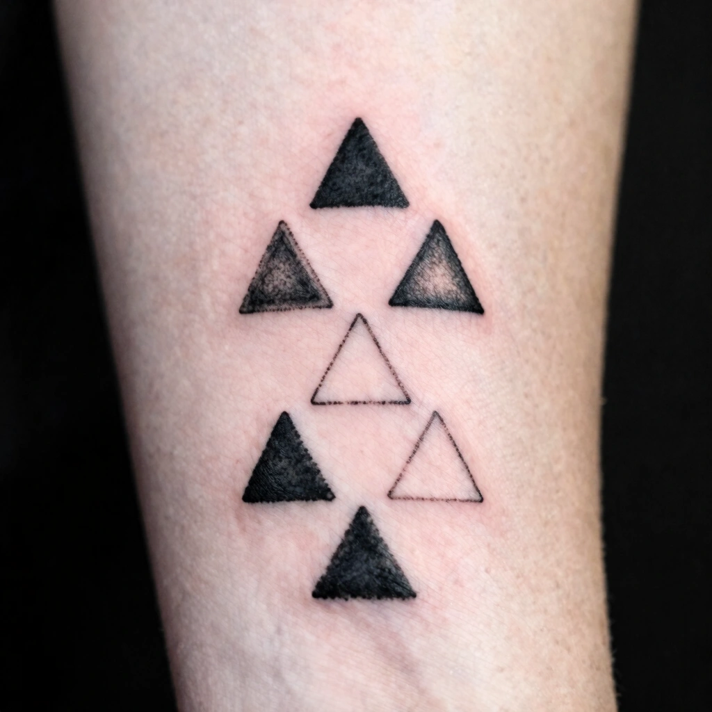 11. Tiny Geometric Triangle Cluster