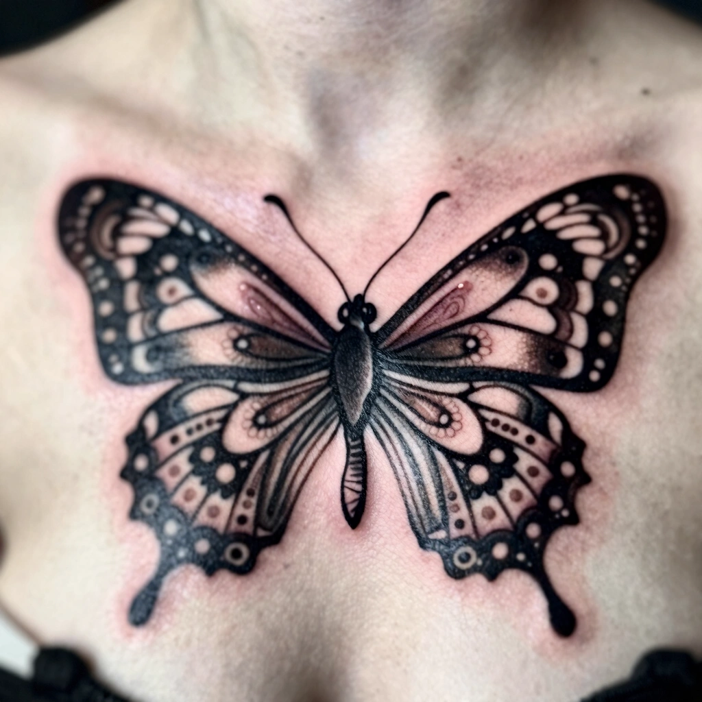 Ornamental Mandala Butterfly