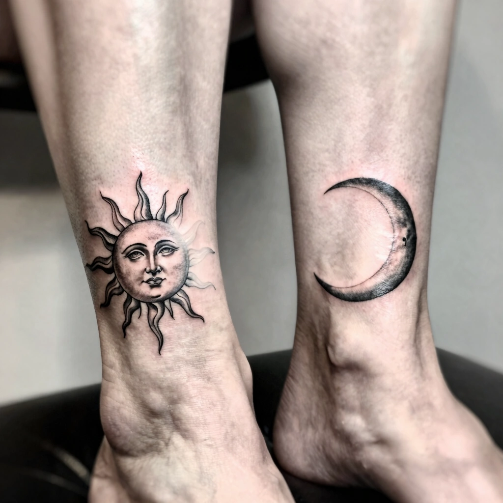17. Sun and Moon Split Across Two Ankles