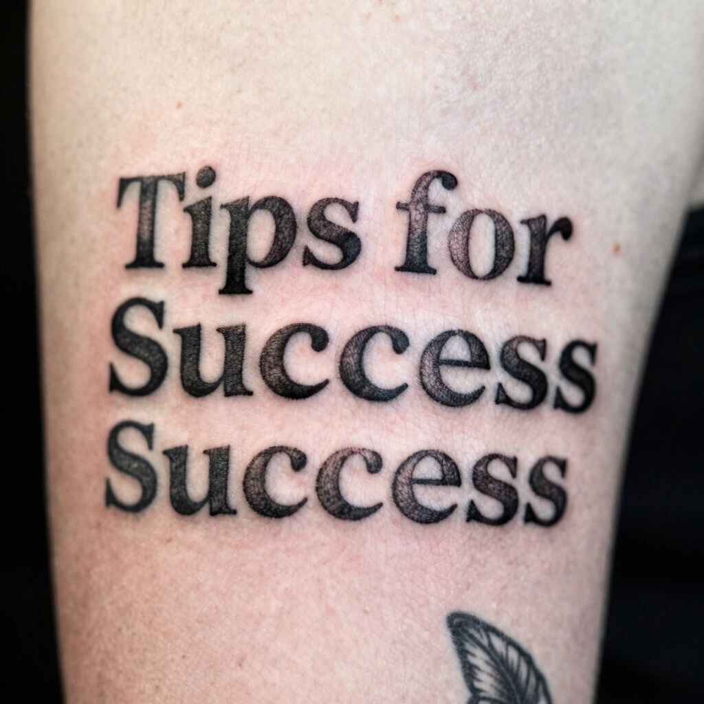 Tips for Success