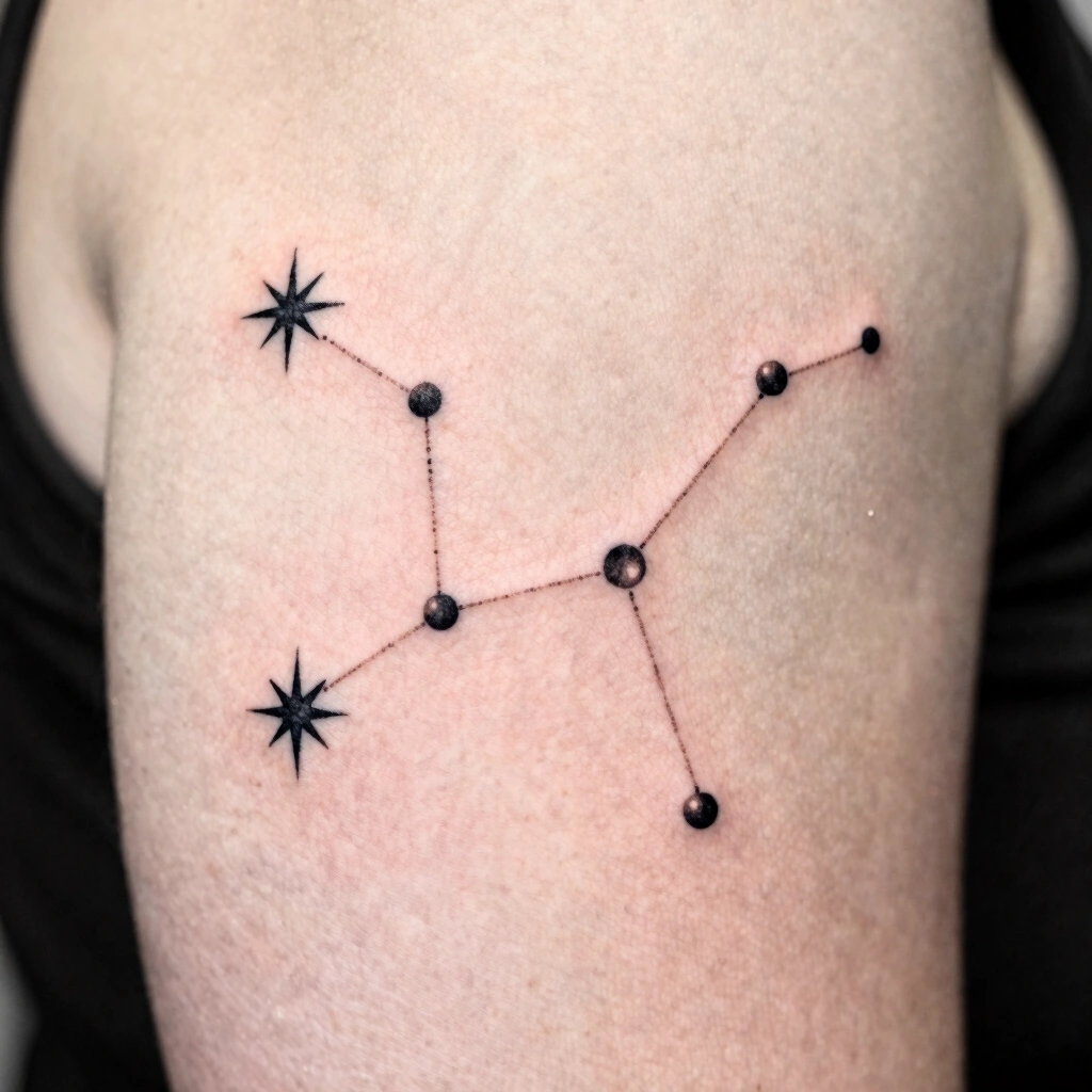 8. Fine-Line Constellation and Star Map