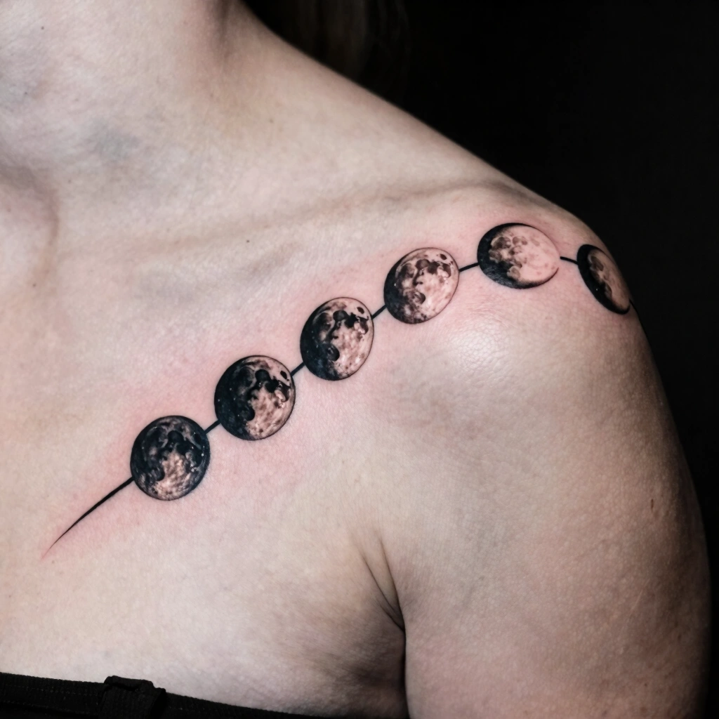 18. Celestial Moon Phases Wrap