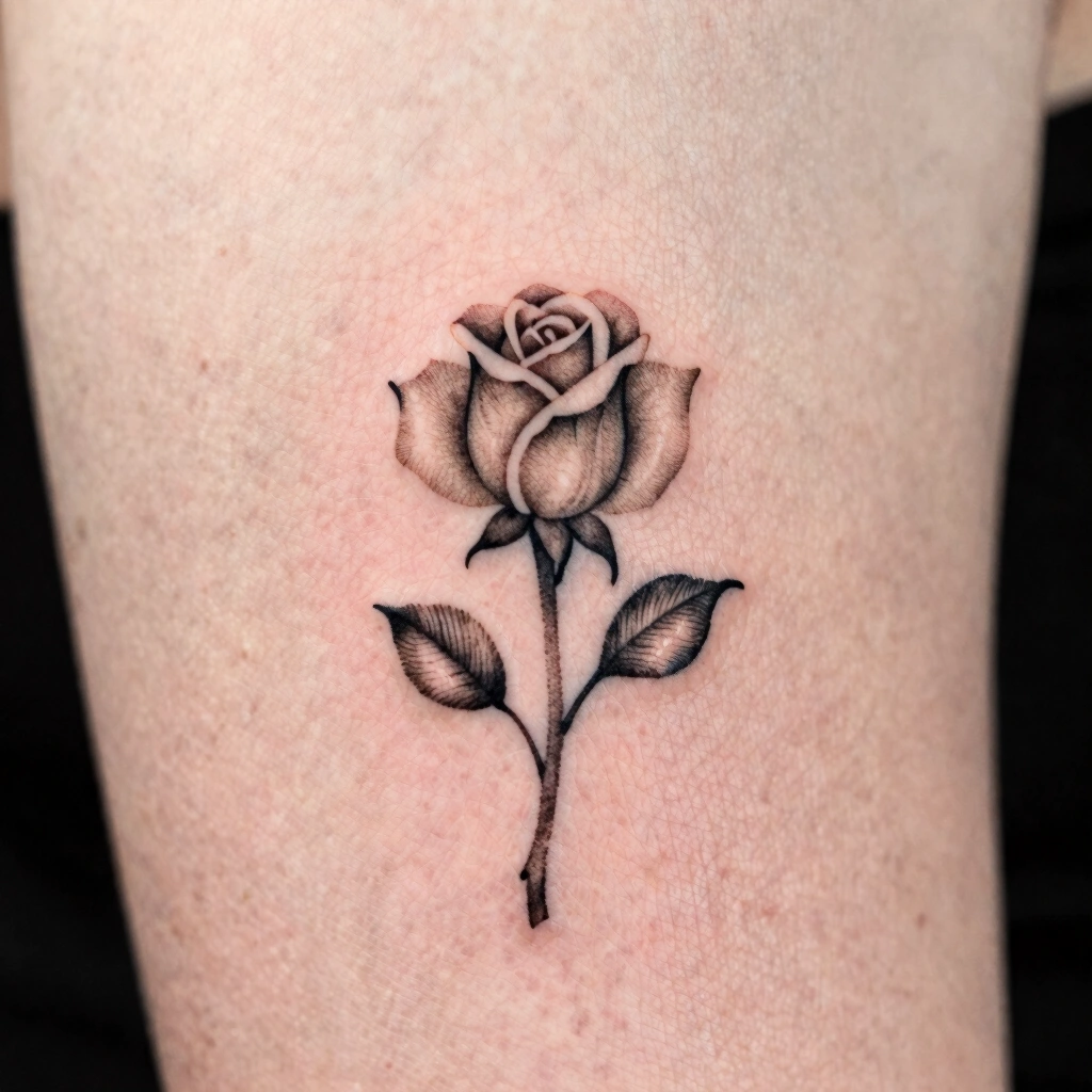 Single-Needle Micro Rose