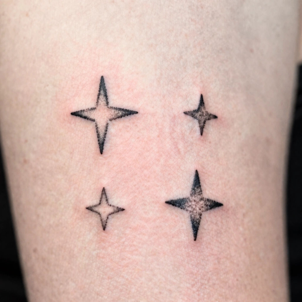 Single-Needle Star Cluster
