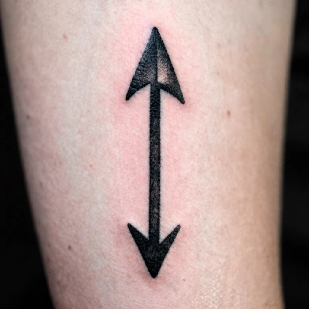 Blackwork Arrow