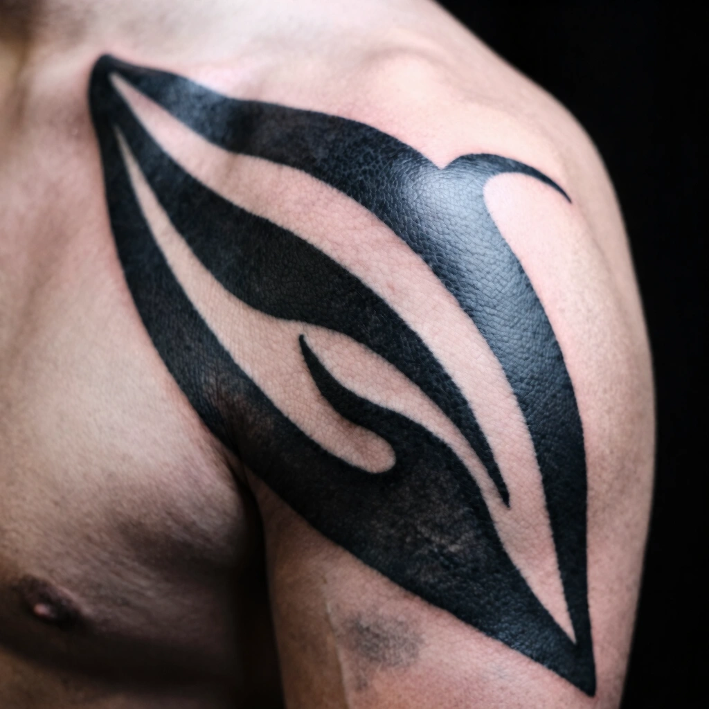 Blackwork Tribal Band