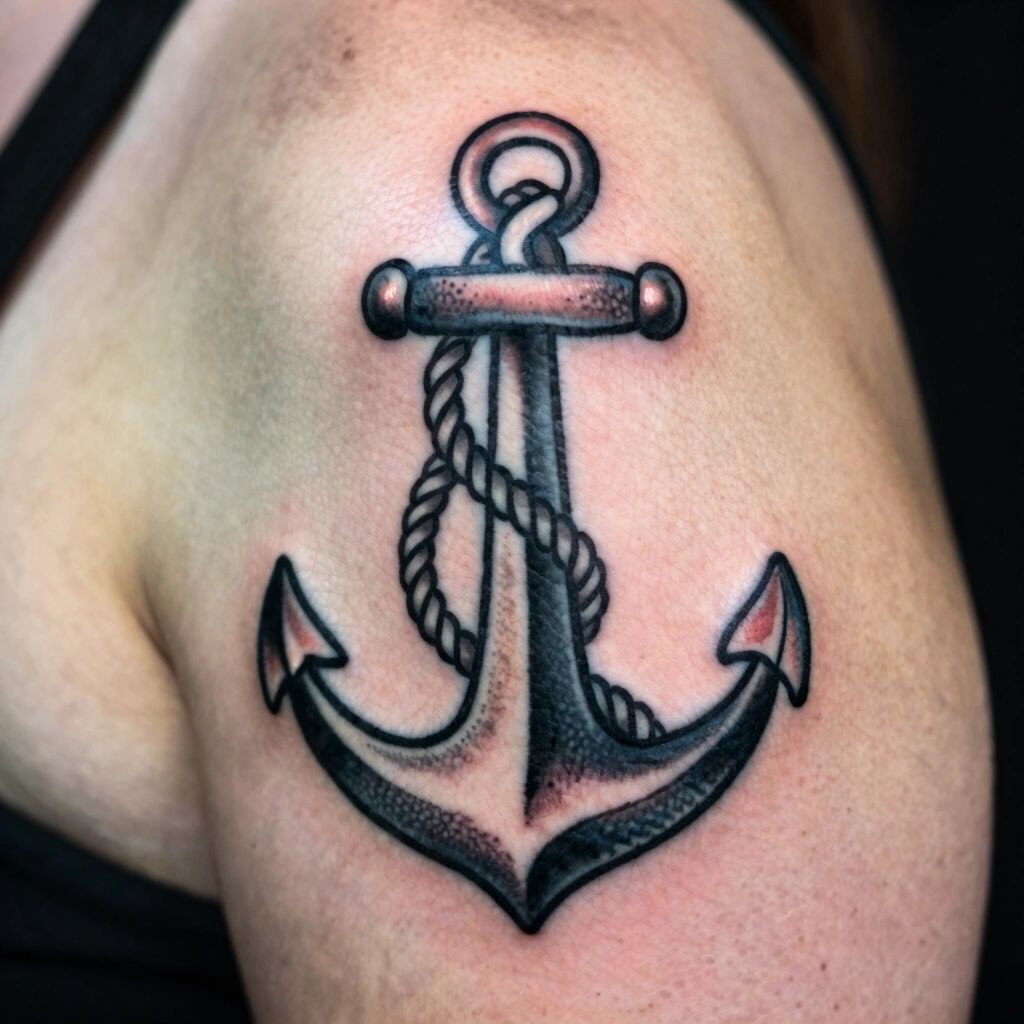 Nautical Anchor Piece