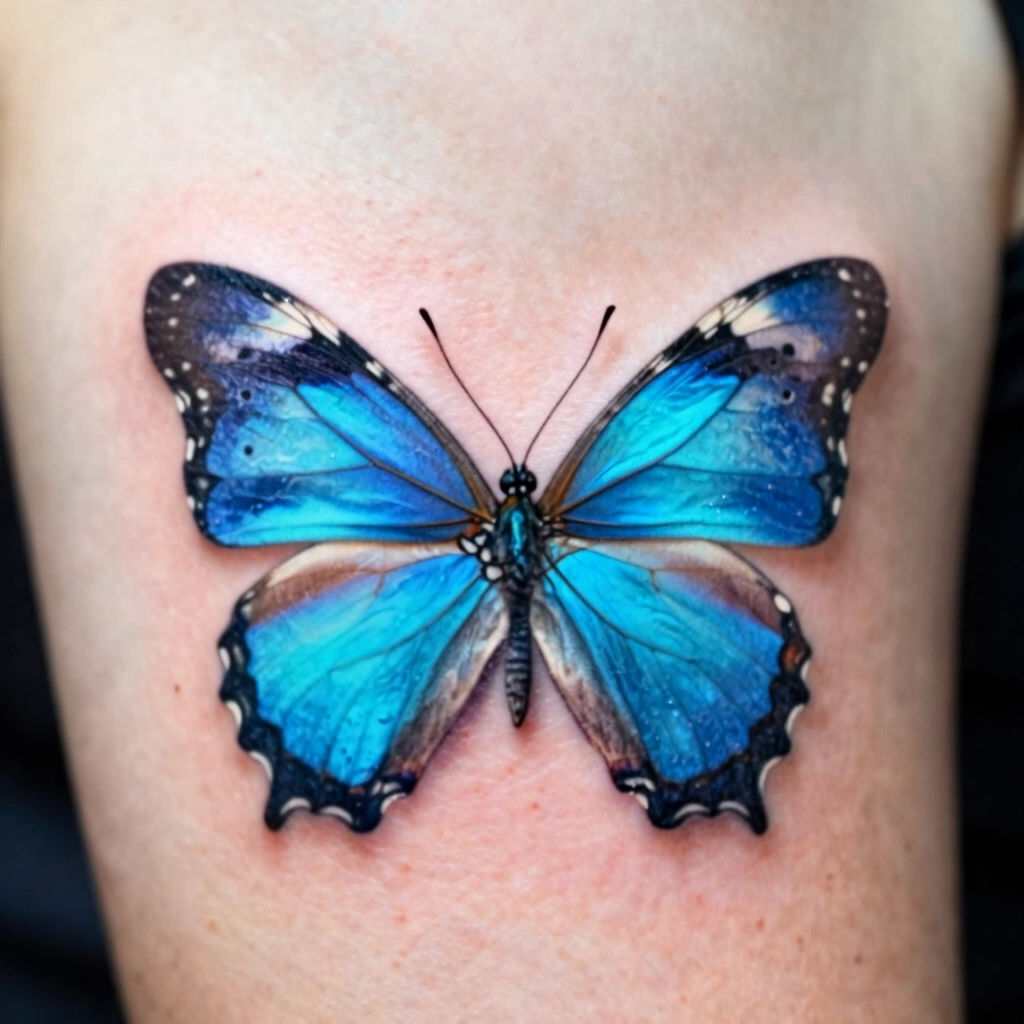 Why the Blue Butterfly Remains a Tattoo Staple