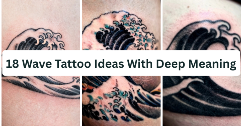 18 Wave Tattoo Ideas With Deep Meaning