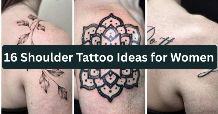 16 Shoulder Tattoo Ideas for Women