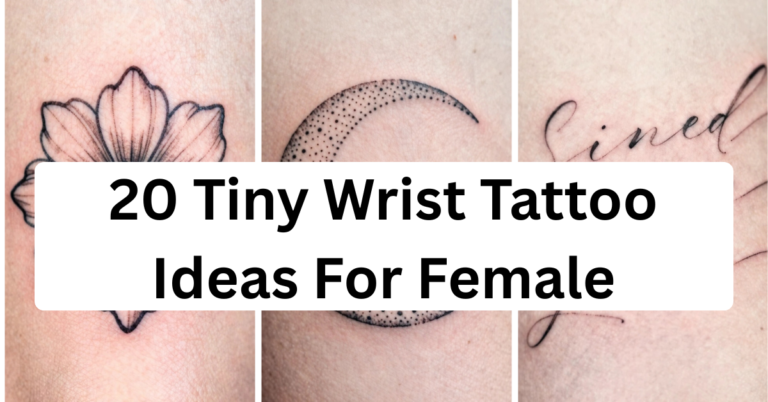 20 Tiny Wrist Tattoo Ideas For Female