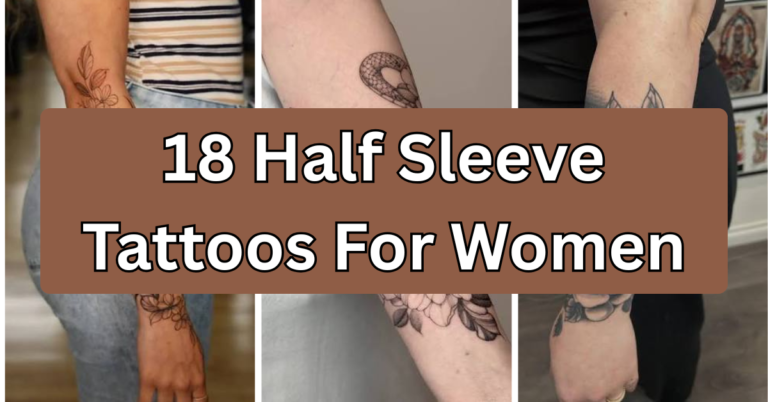 18 Half Sleeve Tattoos For Women