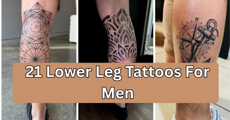 21 Lower Leg Tattoos For Men